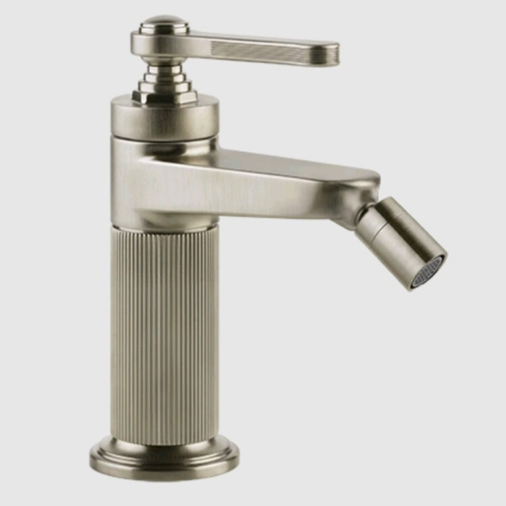Смеситель для биде, Gessi, VENTI20, цвет-Finox Brushed Nickel