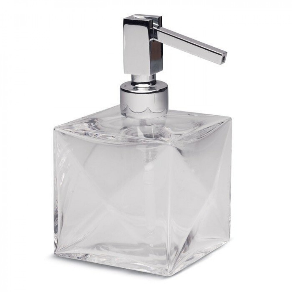 Дозатор для жидкого мыла, Bertocci, Grimilde, шгв 106*106*160, цвет дозатора-хром