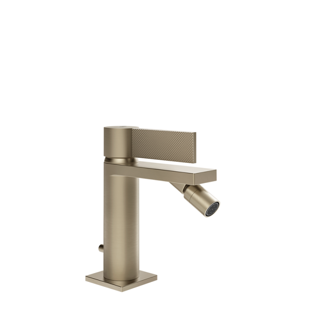 Смеситель для биде, Gessi, Inverso Diamantato, цвет-Brass Brushed PVD