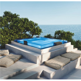 Минибассейн, Treesse, Ice, шгв 2250*2250*950, цвет-белый