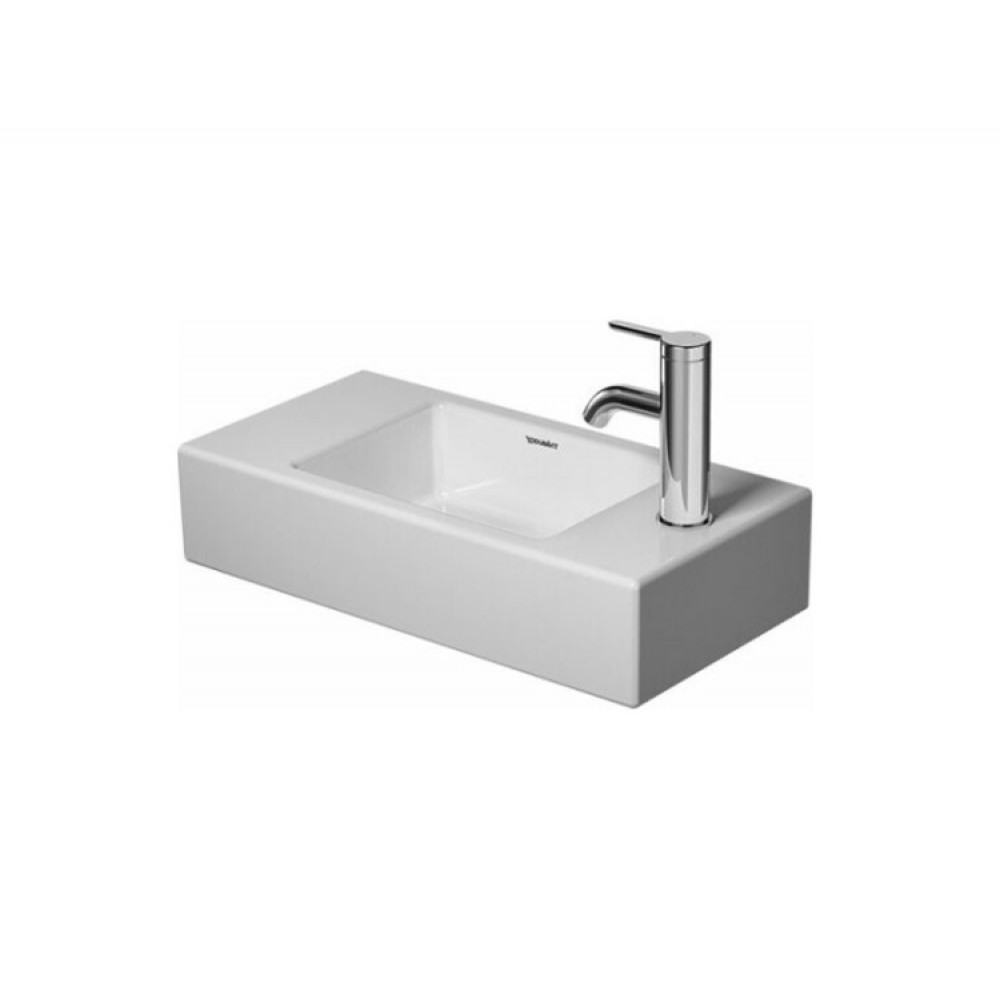 Раковина, Duravit, Vero Air, шгв 500*250*140, отверстия для смесителя-1 слева, цвет-белый