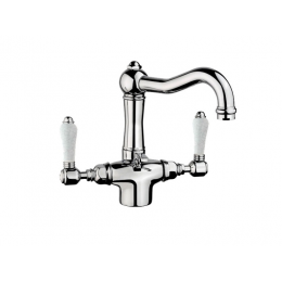 Смеситель для раковины, Nicolazzi, P.M.Blanc, цвет-Chrome