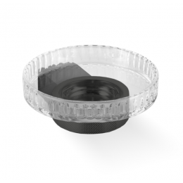 Мыльница, Decor Walther, Club, WSS, шгв 105*115*35, цвет-черный матовый