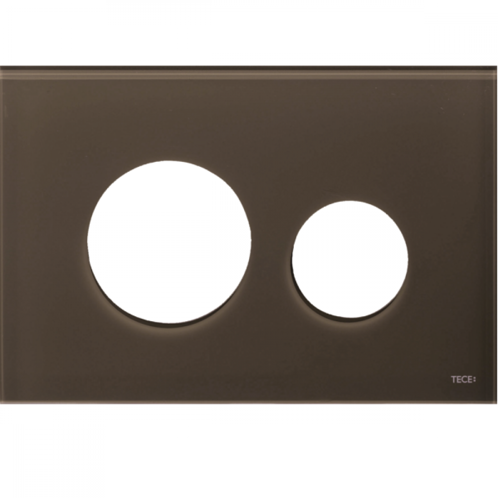 Панель лицевая, TECE, TECEloop, цвет-кофейный