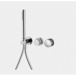 Смеситель для душа, Fima Carlo Frattini, Texture Collection, H COLLECTION, цвет-золото