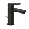 Смеситель для раковины, Kludi, X1, цвет-черный матовый