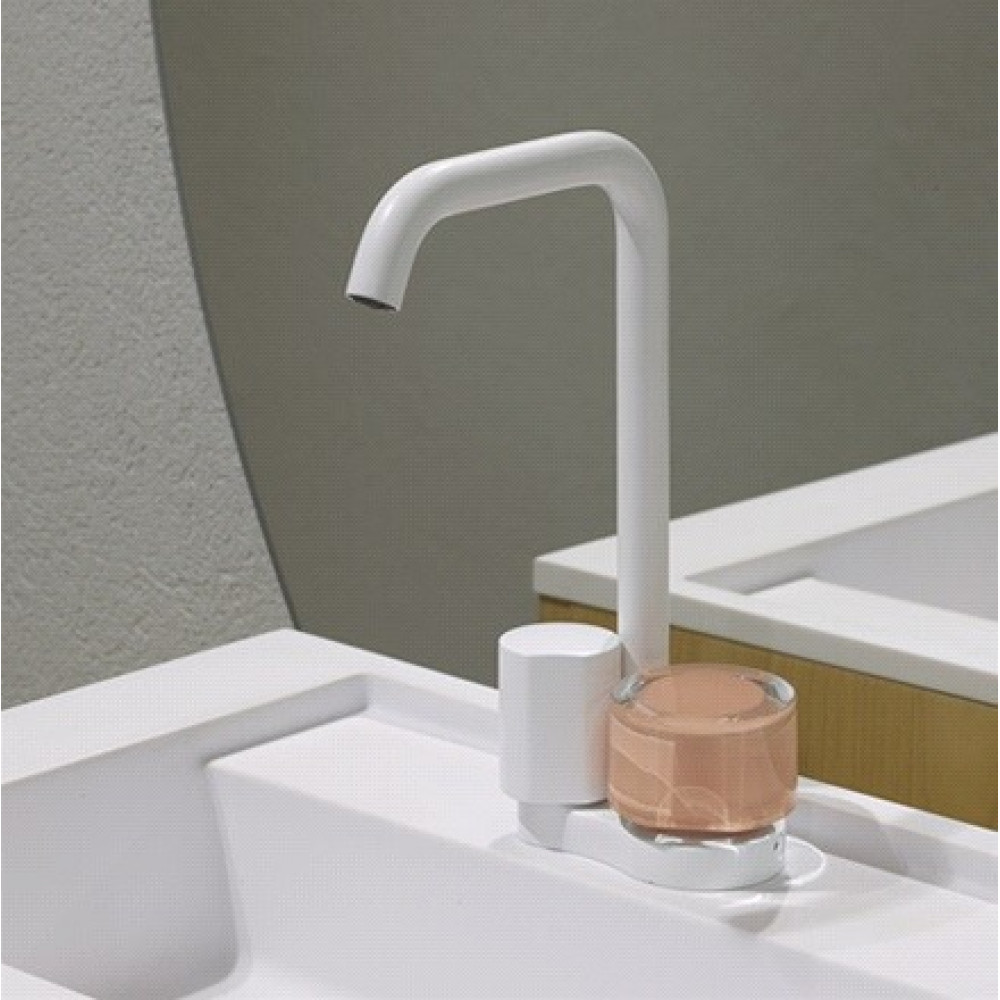 Смеситель для раковины, Fima Carlo Frattini, So, цвет-белый матовый