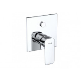 Смеситель для душа, Kludi, Pure&Style, на 2 потребителя, цвет-хром