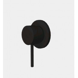 Смеситель для душа, Fima Carlo Frattini, Spillo Up, на 1 потребитель, цвет-черный матовый