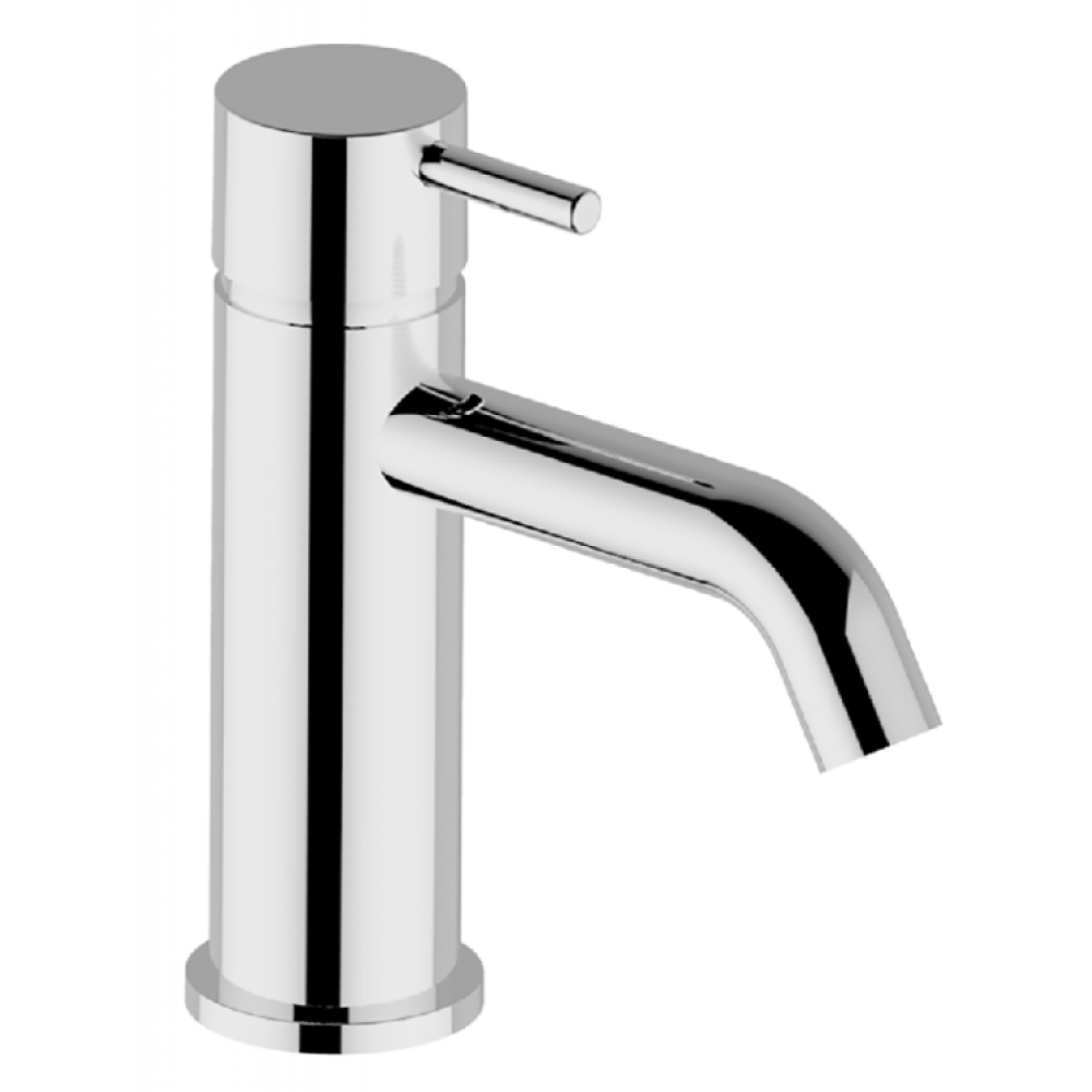 Смеситель для раковины, Cisal, Less New, цвет-Matt Black