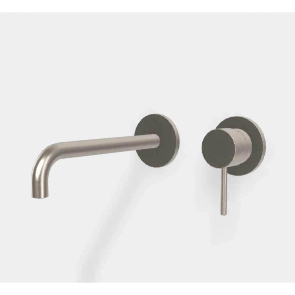 Смеситель для раковины, Fima Carlo Frattini, Spillo Up, цвет-никель брашированный