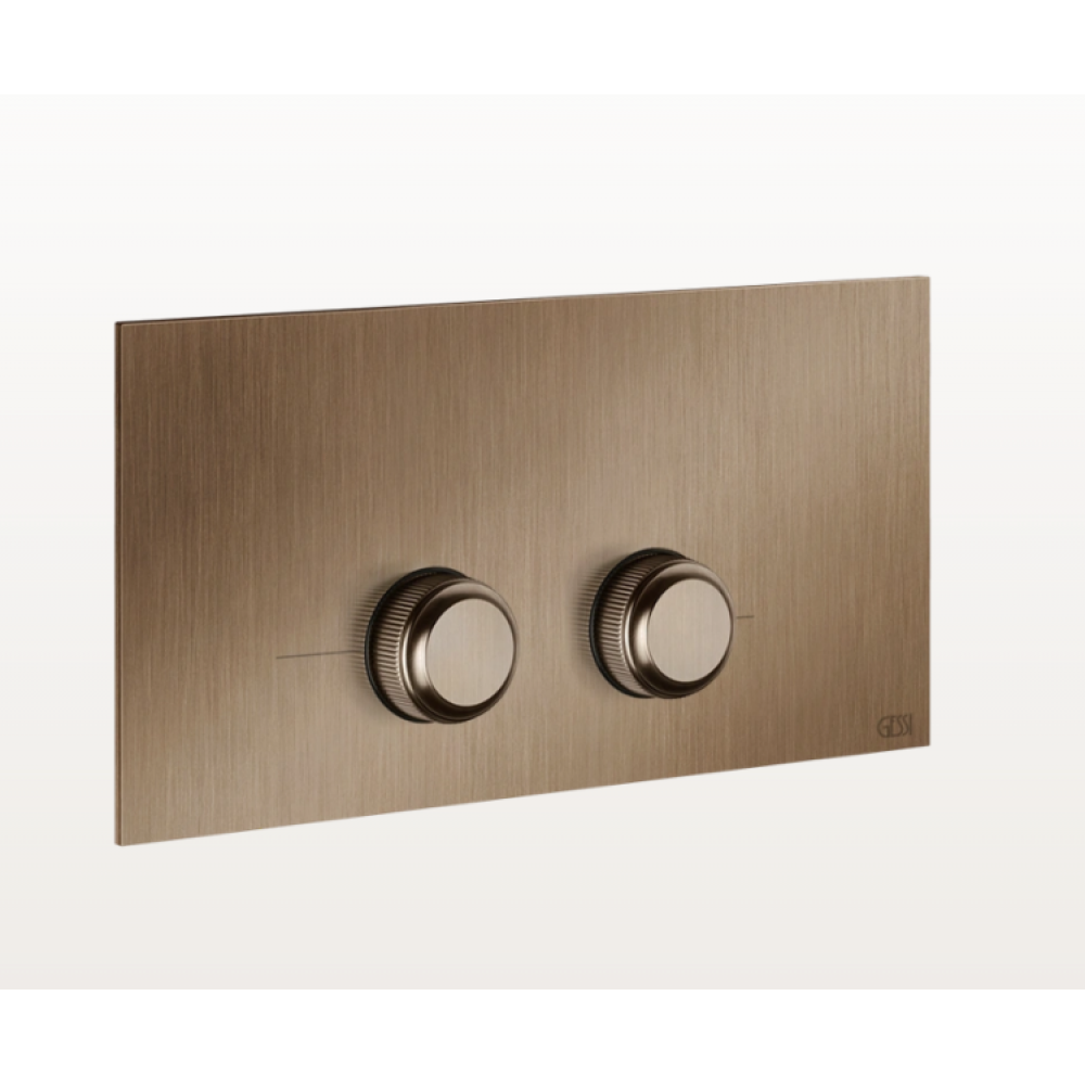 Клавиша смыва, Gessi, VENTI20, шгв 230*12*140, цвет-Copper Brushed PVD