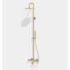 Душевая стойка, Fima Carlo Frattini, Shower column, цвет-шампань брашированная (Brushed Champagne)
