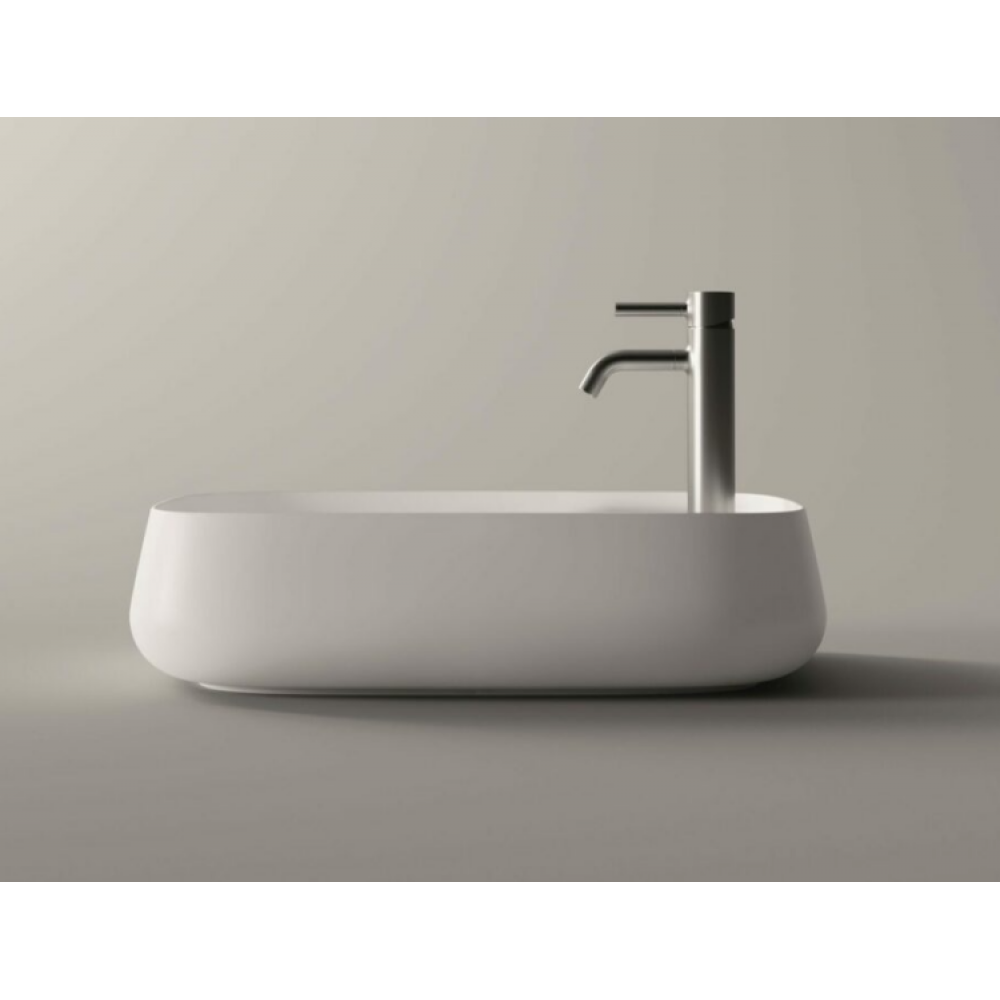 Раковина, Alice, NUR, шгв 600*400*150, отверстия для смесителя-1, Aliglaze+, цвет-белый