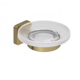 Мыльница, Kludi, VELA S, шгв 110*122*45, цвет-золото брашированное