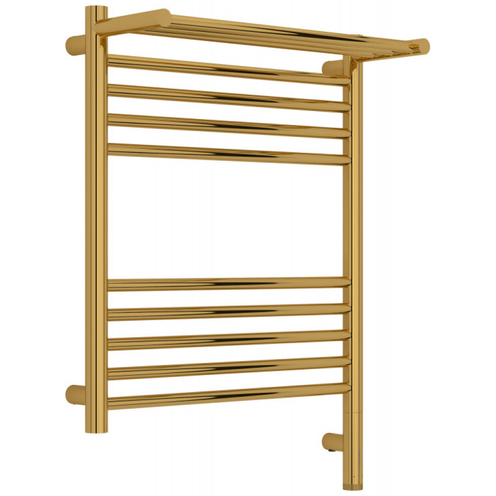 Полотенцесушитель, Сунержа, Богема 3.1, с 1 полкой, шгв 532*215*724, нижнее справа, МЭМ, цвет-золото