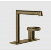 Смеситель для раковины, Gessi, Anello, цвет-Antique Brass