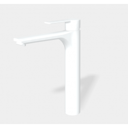 Смеситель для раковины, Fima Carlo Frattini, Mast, цвет-белый матовый