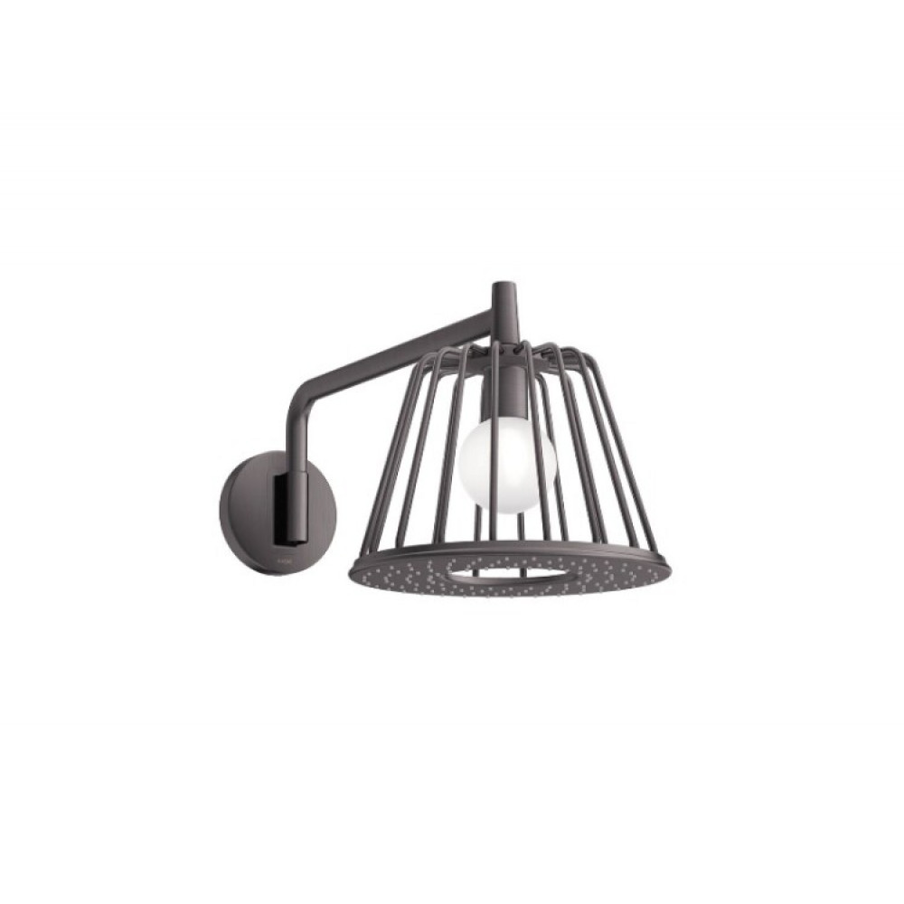 Верхний душ, Hansgrohe, AXOR LampShower/Nendo, шгв 275*565*259, цвет-шлифованный черный хром