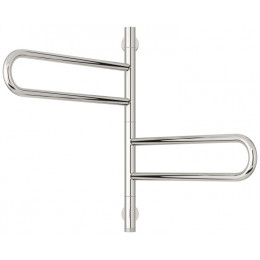 Полотенцесушитель, Сунержа, Парео 4.0, поворотный, шгв 50*535*567, нижнее, цвет-сталь (без покрытия)