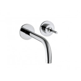 Смеситель для раковины, Hansgrohe, Axor Uno, цвет-шлифованное золото