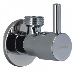 Вентиль, Splendy, запорный угловой, 1/2", цвет-хром