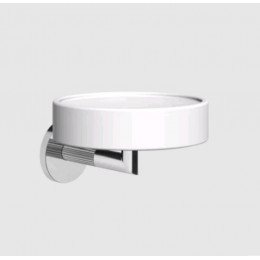 Мыльница, Gessi, Ingranaggio, шгв 115*127*79, цвет-белый/хром