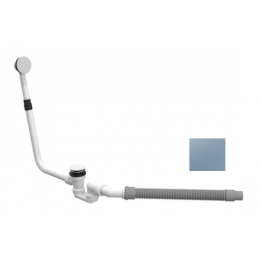 Слив-перелив, Bette, BetteMono Silhouette, для ванны, автоматический (Click-clack), цвет-Blue Satin