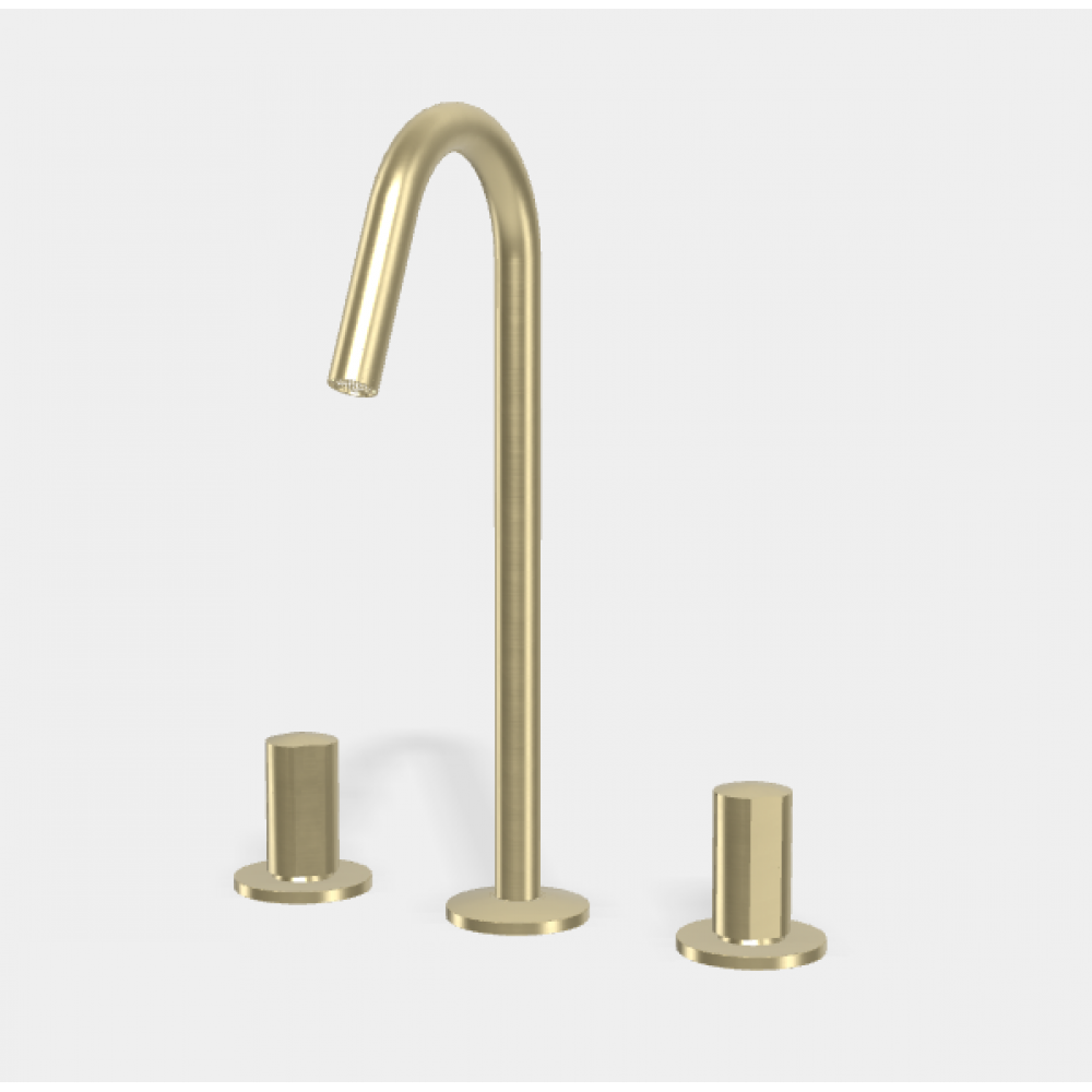 Смеситель для раковины, Fima Carlo Frattini, So, цвет-шампань брашированное