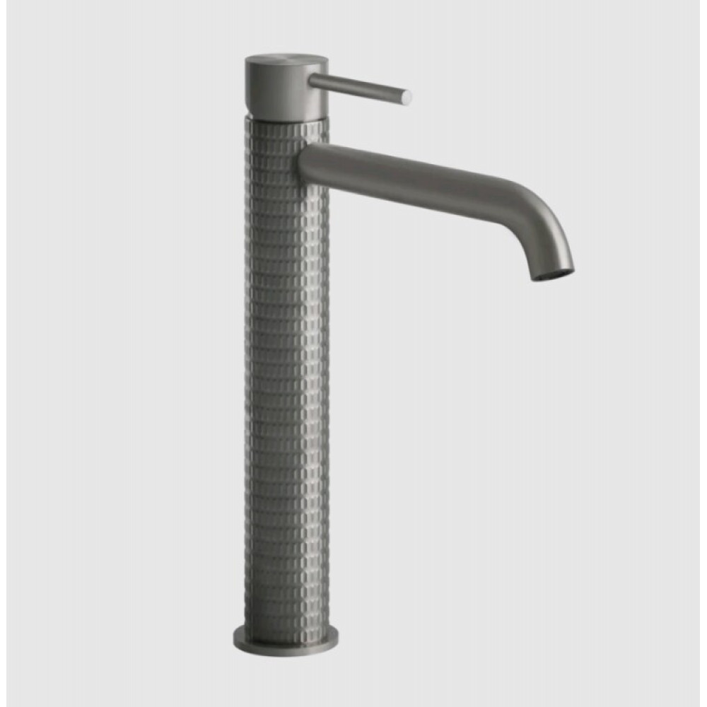 Смеситель для раковины, Gessi, 316 Meccanica, цвет-Steel Brushed