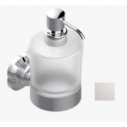 Дозатор для жидкого мыла, THG, Camélia Clear crystal, шгв 80*128*162, цвет дозатора-никель