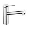 Смеситель для кухни, Hansgrohe, Zesis M33, для установки перед окном, цвет-хром
