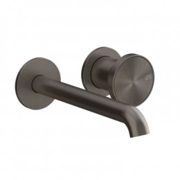 Смеситель для раковины, Gessi, Origini, цвет-Black Metal Brushed PVD