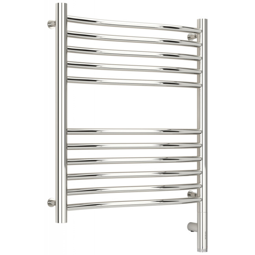 Полотенцесушитель, Сунержа, Флюид 3.0, шгв 532*80*724, нижнее справа, МЭМ, цвет-сталь (без покрытия)