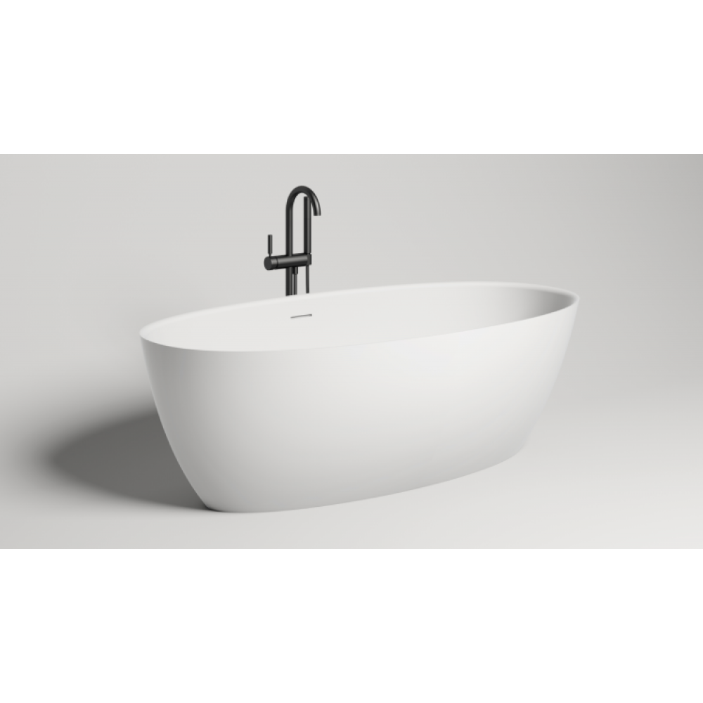 Ванна, Salini, ALDA, шгв 1700*800*580, цвет снаружи-черный, цвет внутри-белый