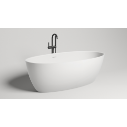 Ванна, Salini, ALDA, шгв 1700*800*580, цвет снаружи-черный, цвет внутри-белый