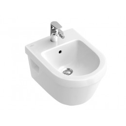 Биде, Villeroy&Boch, Architectura, подвесной, шгв 370*530*265, CeramicPlus, цвет-альпийский белый