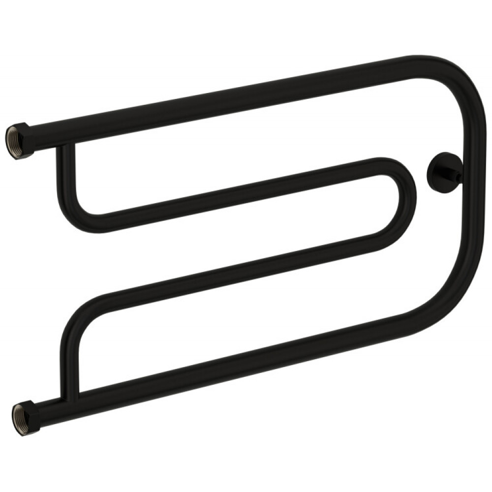 Полотенцесушитель, Сунержа, Гусли+, шгв 660*65-80*348, цвет-чёрный матовый