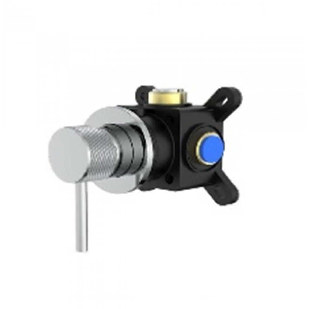 Смеситель для душа, Splendy, Passion, на 1 потребитель, цвет-черный матовый