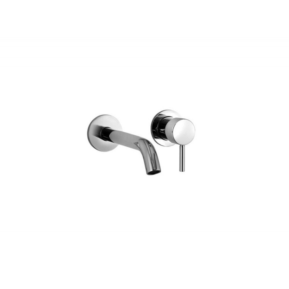 Смеситель для раковины, Fantini, Nostromo, цвет-черный матовый