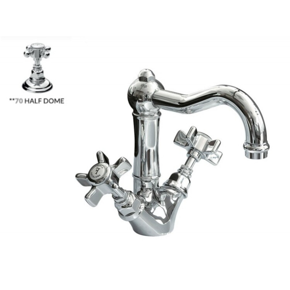 Смеситель для раковины, Nicolazzi, Half Dome, цвет-Gold Brass