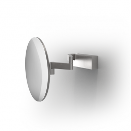 Косметическое зеркало, Decor Walther, VISION, без подсветки, цвет-сталь нержавеющая матовая