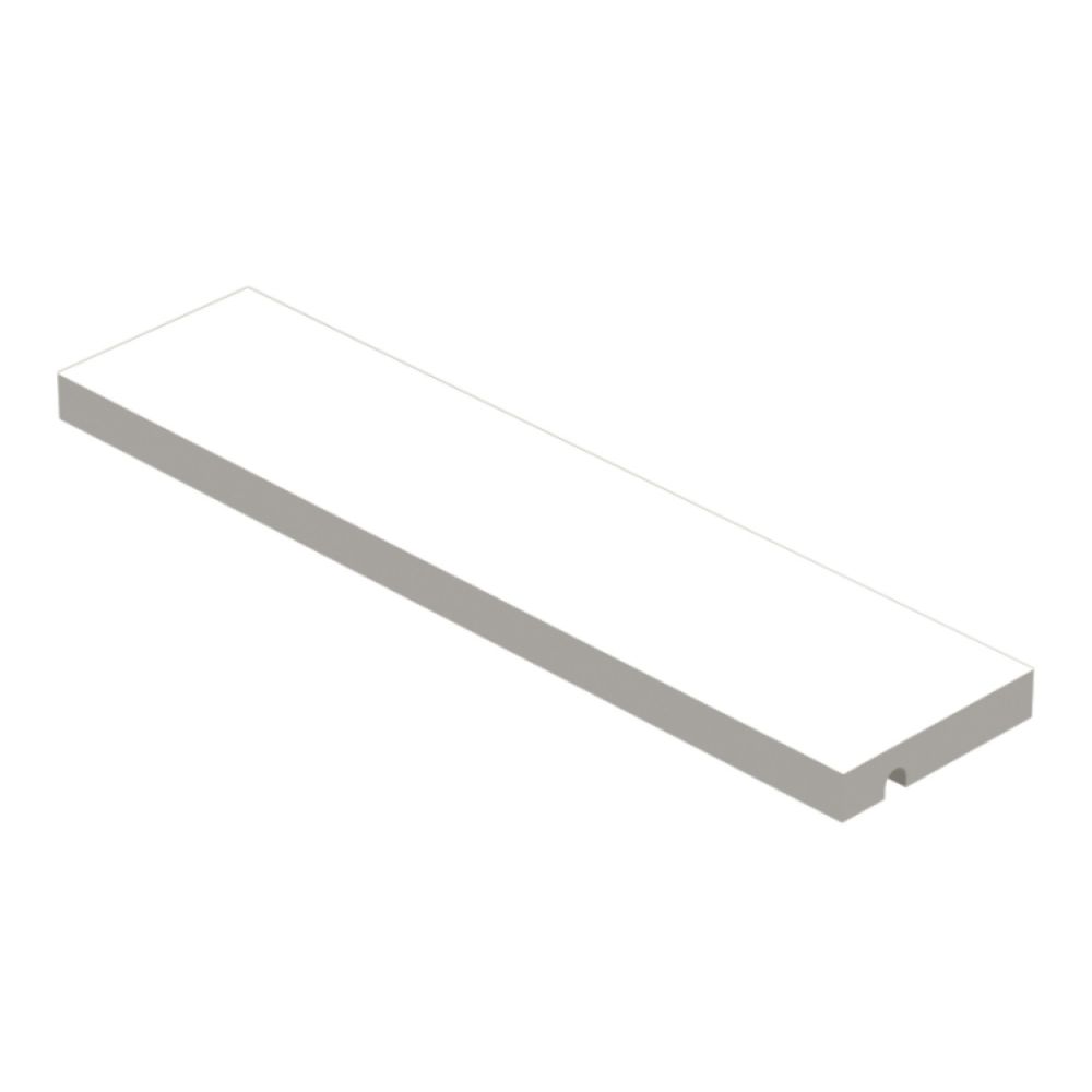 Полка, Ritmonio, Elementa Impronte Fittings, шгв 390*95*19, цвет-White Acrylic Stone