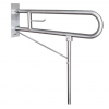 Поручень, Nofer, откидной, шгв 100*800*750, цвет-сталь