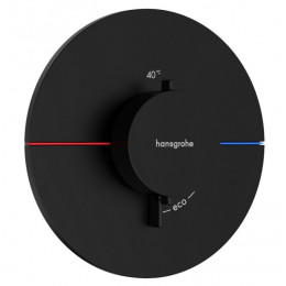 Смеситель для душа, Hansgrohe, ShowerSelect Comfort S, цвет-черный матовый