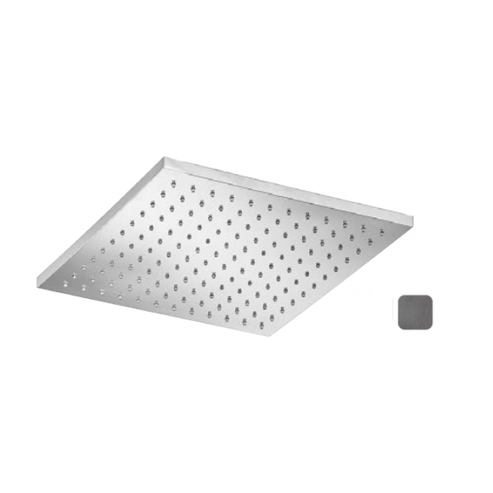 Верхний душ, Almar, Shower Heads with arm, 303*303, цвет-Gun Metal Brushed PVD (Товар заказной, возврату не подлежит)