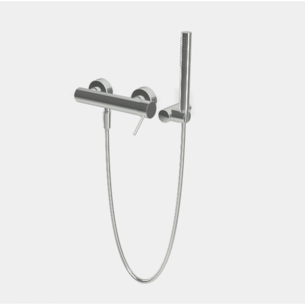 Смеситель для душа, Fima Carlo Frattini, Spillo Up, на 1 потребитель, цвет-хром