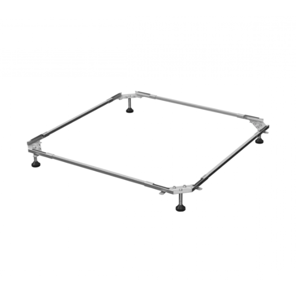 Ножки для душевого поддона, Bette, шг-850*700 мм, цвет-хром/черный