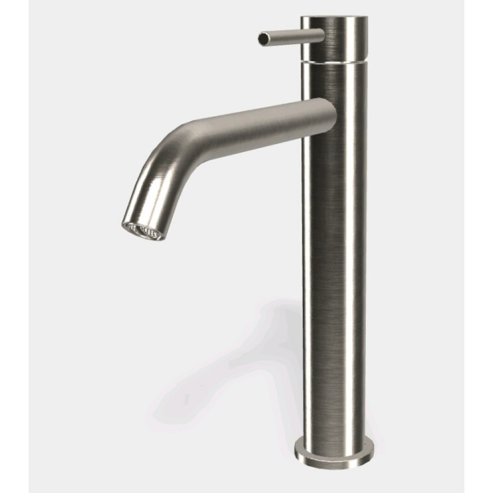 Смеситель для раковины, Fima Carlo Frattini, Spillo Up, цвет-никель брашированный