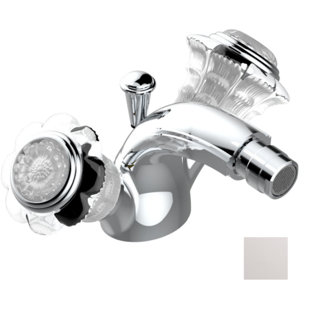 Смеситель для биде, THG, Dahlia, цвет-никель